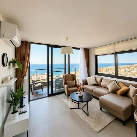 Apartman Luxury Cyprus Retreat With Rooftop & Sea View At Northern Cyprus *